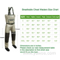 Breathable Chest Wader for Men Stocking Foot